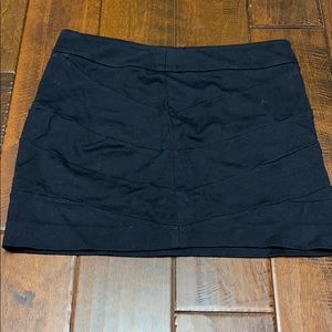Express black mini skirt